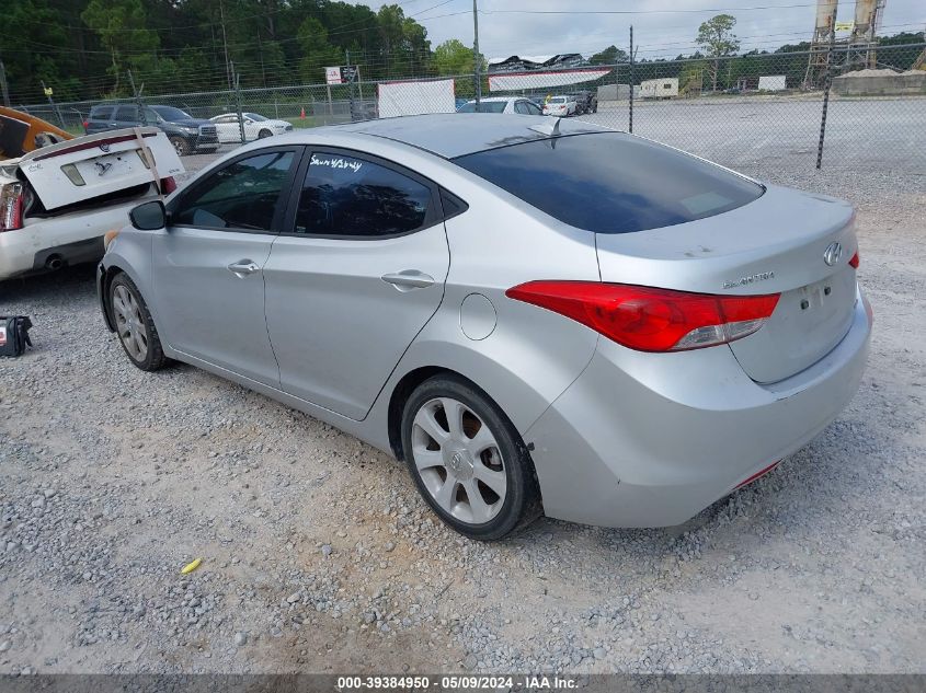 2011 Hyundai Elantra Limited (Ulsan Plant) VIN: KMHDH4AE3BU162062 Lot: 39384950