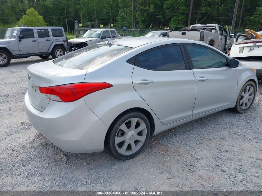 2011 Hyundai Elantra Limited (Ulsan Plant) VIN: KMHDH4AE3BU162062 Lot: 39384950