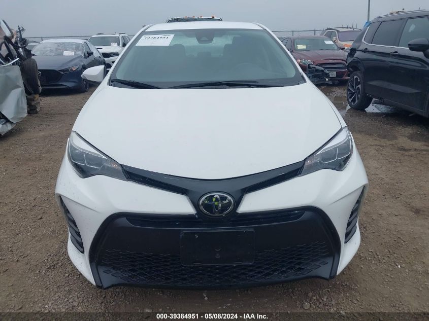 2017 Toyota Corolla Se VIN: 5YFBURHE8HP624714 Lot: 39384951