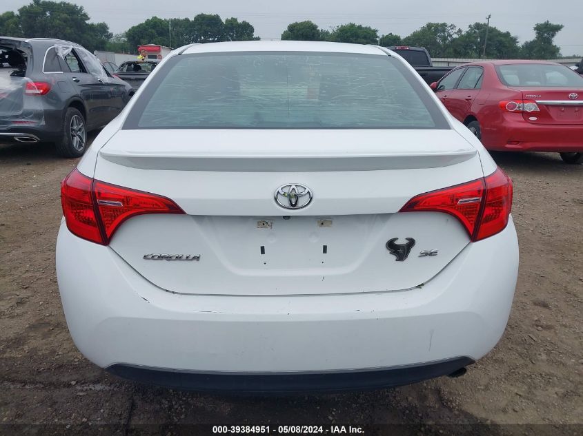 2017 Toyota Corolla Se VIN: 5YFBURHE8HP624714 Lot: 39384951