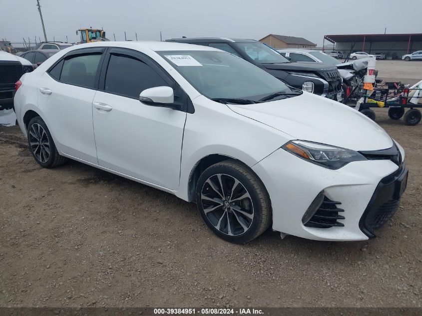 2017 Toyota Corolla Se VIN: 5YFBURHE8HP624714 Lot: 39384951