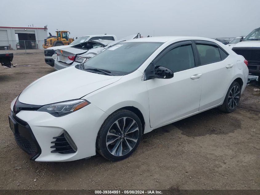 2017 Toyota Corolla Se VIN: 5YFBURHE8HP624714 Lot: 39384951