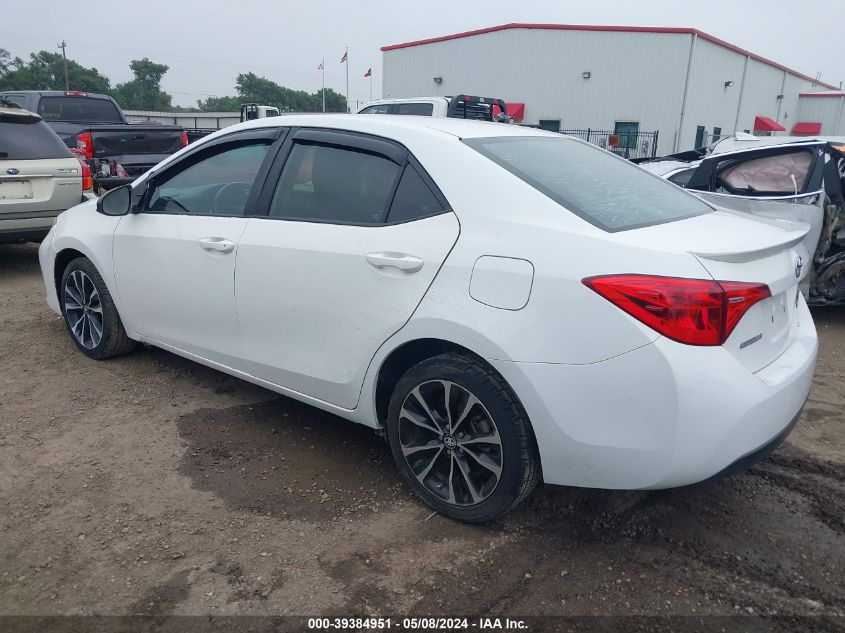 2017 Toyota Corolla Se VIN: 5YFBURHE8HP624714 Lot: 39384951