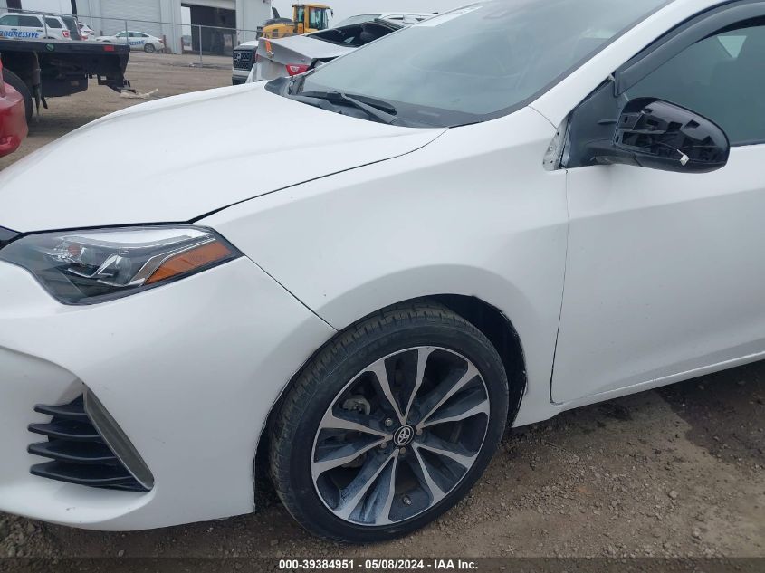 2017 Toyota Corolla Se VIN: 5YFBURHE8HP624714 Lot: 39384951