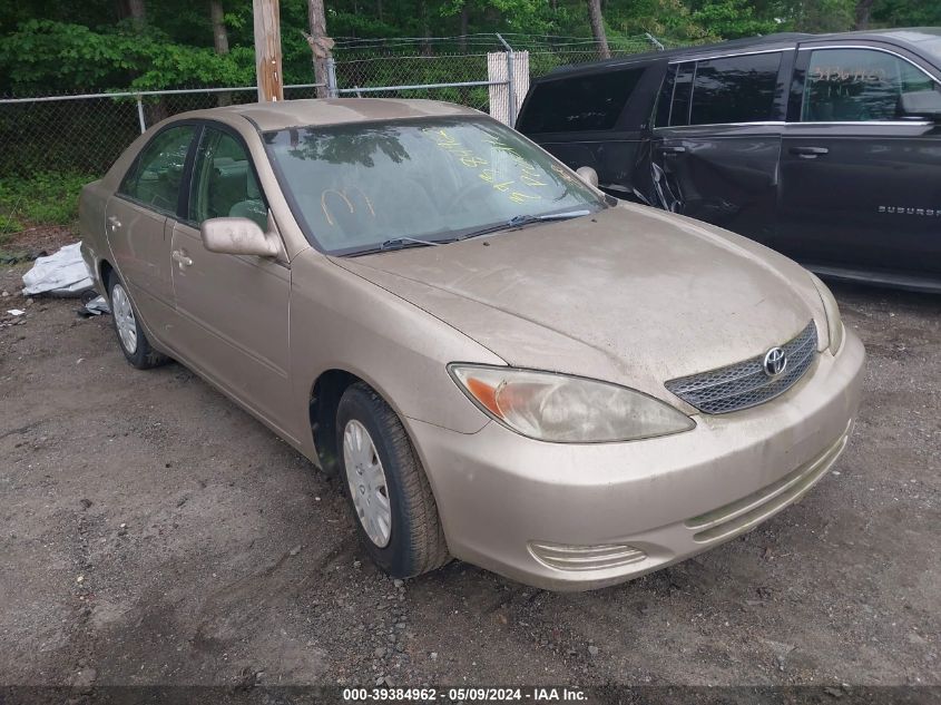 2002 Toyota Camry Le VIN: 4T1BE32K52U060051 Lot: 39384962