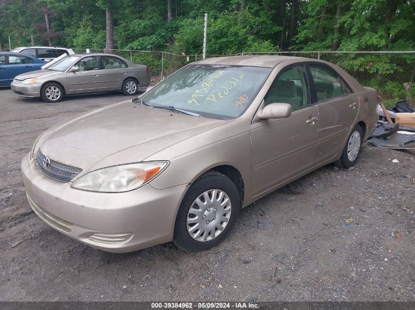 2002 Toyota Camry Le VIN: 4T1BE32K52U060051 Lot: 39384962