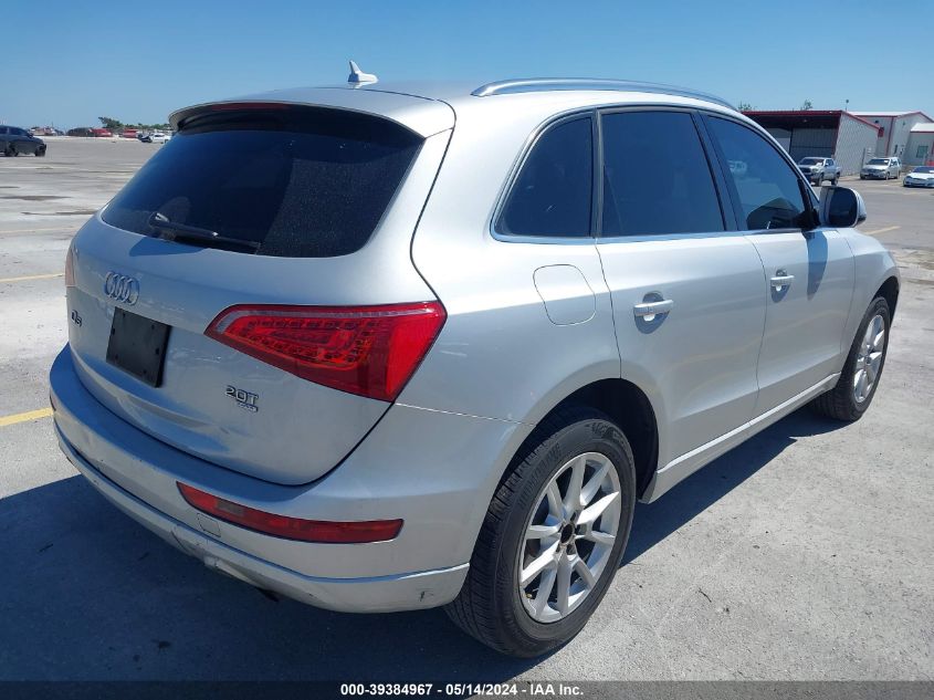 2012 Audi Q5 2.0T Premium VIN: WA1CFAFP7CA111689 Lot: 39384967