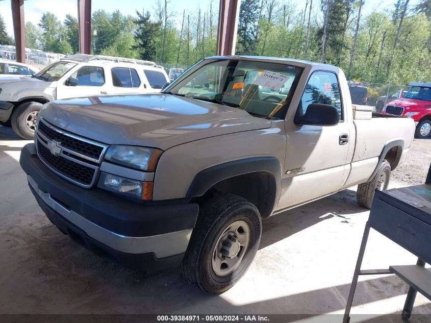 2006 Chevrolet Silverado 2500Hd Work Truck VIN: 1GCHC24U46E176452 Lot: 39384971