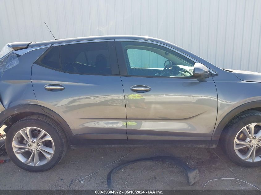 2022 Buick Encore Gx Fwd Preferred VIN: KL4MMBS20NB100346 Lot: 39384972