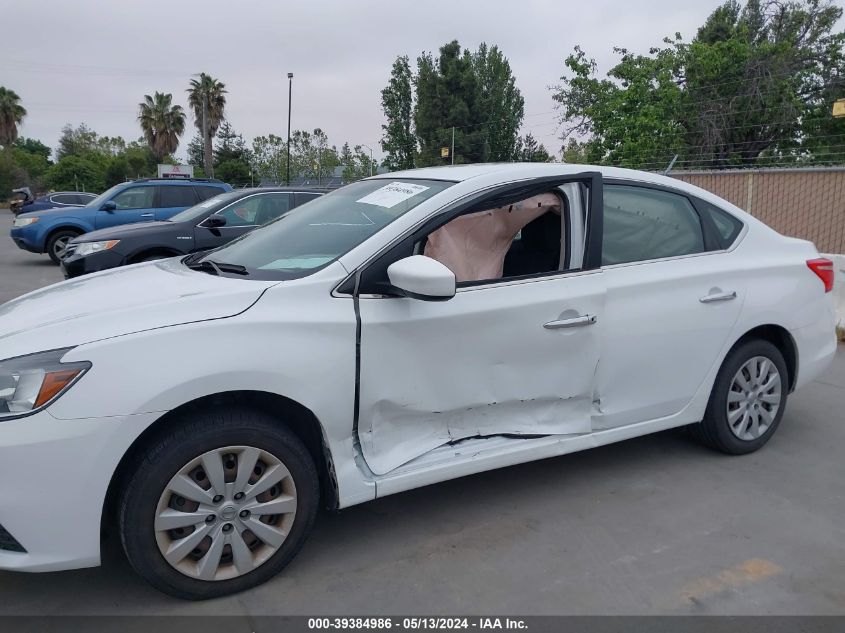 2016 Nissan Sentra S VIN: 3N1AB7AP9GY239682 Lot: 39384986