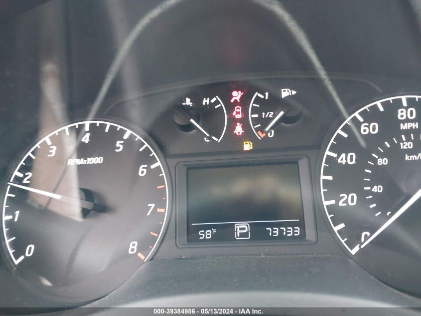 2016 Nissan Sentra S VIN: 3N1AB7AP9GY239682 Lot: 39384986