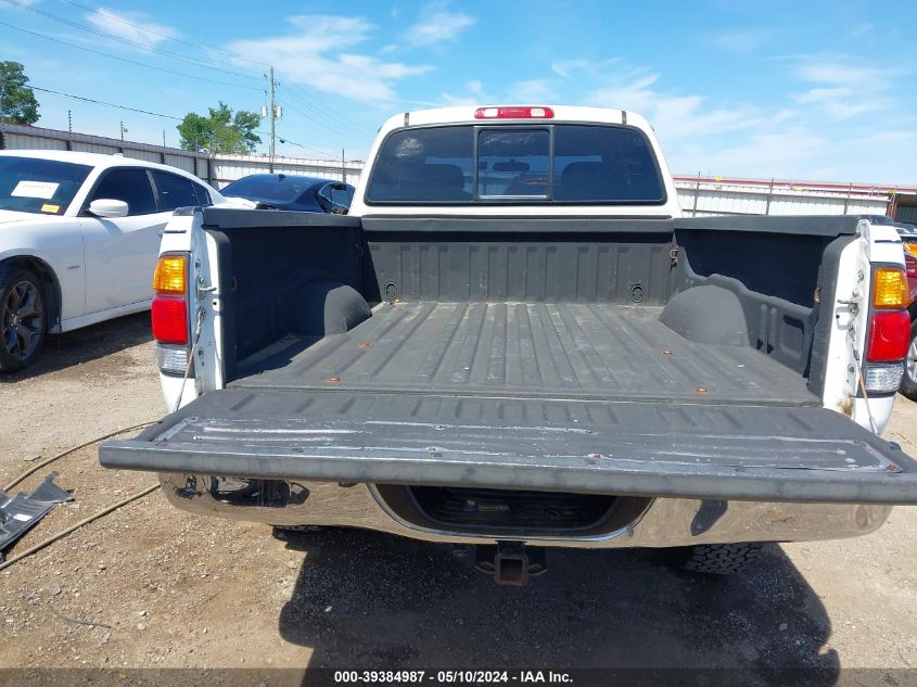 2001 Toyota Tundra Sr5 V8 VIN: 5TBBT44161S163737 Lot: 39384987