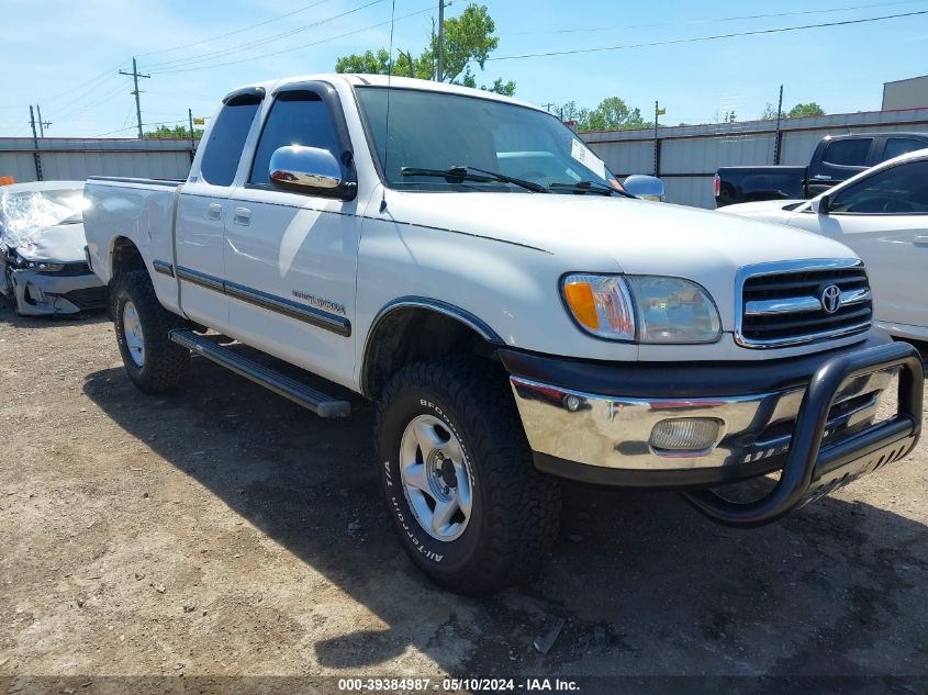 2001 Toyota Tundra Sr5 V8 VIN: 5TBBT44161S163737 Lot: 39384987