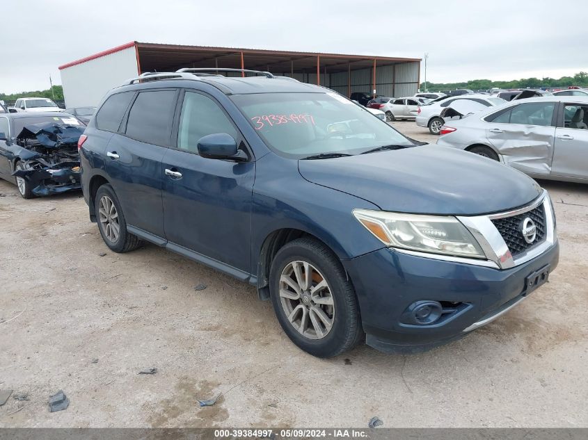 2014 Nissan Pathfinder Sv VIN: 5N1AR2MN1EC709601 Lot: 39384997