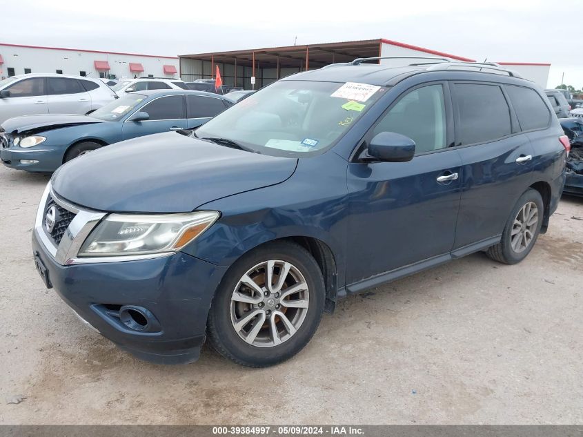 2014 Nissan Pathfinder Sv VIN: 5N1AR2MN1EC709601 Lot: 39384997