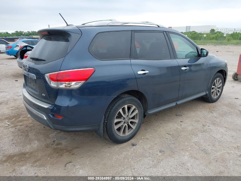 2014 Nissan Pathfinder Sv VIN: 5N1AR2MN1EC709601 Lot: 39384997