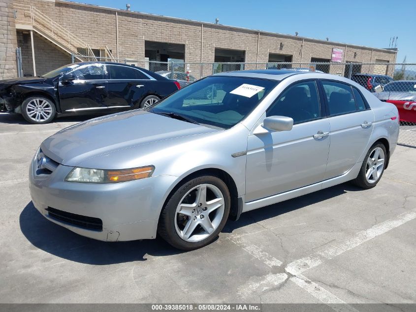 2006 Acura Tl VIN: 19UUA662X6A070555 Lot: 39385018