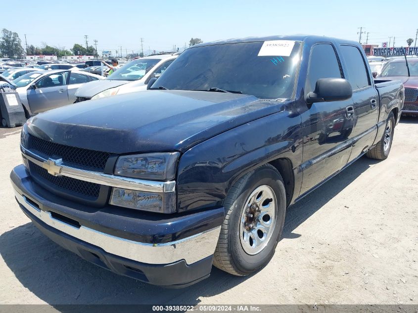 2006 Chevrolet Silverado 1500 Ls VIN: 2GCEC13V261252453 Lot: 39385022