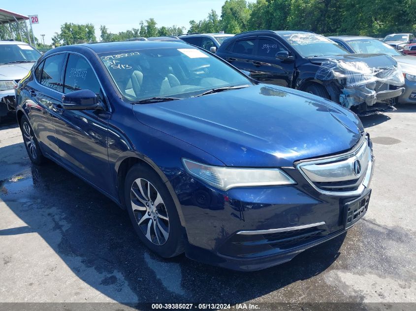 2015 Acura Tlx Tech VIN: 19UUB1F53FA021398 Lot: 39385027