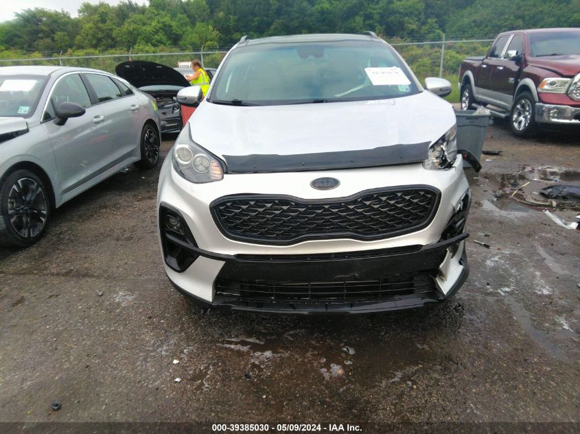 2021 Kia Sportage S VIN: KNDP63ACXM7871749 Lot: 39385030