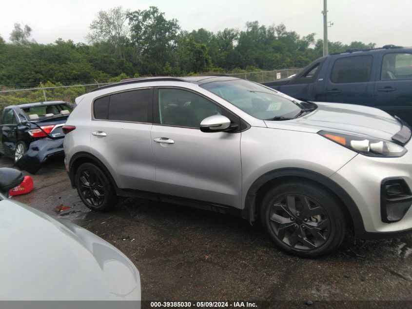 2021 Kia Sportage S VIN: KNDP63ACXM7871749 Lot: 39385030