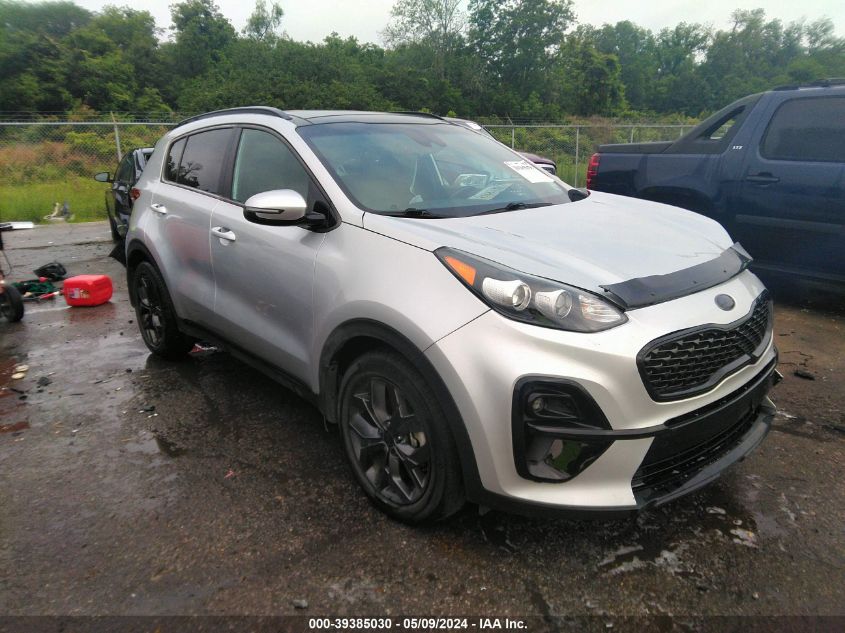 2021 Kia Sportage S VIN: KNDP63ACXM7871749 Lot: 39385030