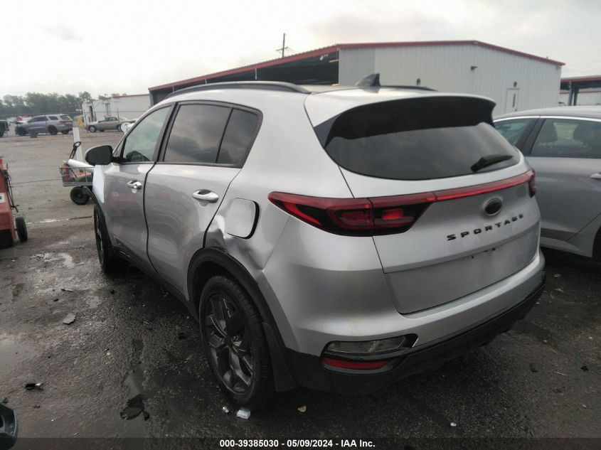 2021 Kia Sportage S VIN: KNDP63ACXM7871749 Lot: 39385030