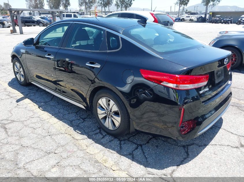 2018 Kia Optima Hybrid Premium VIN: KNAGT4LE6J5021716 Lot: 39385033