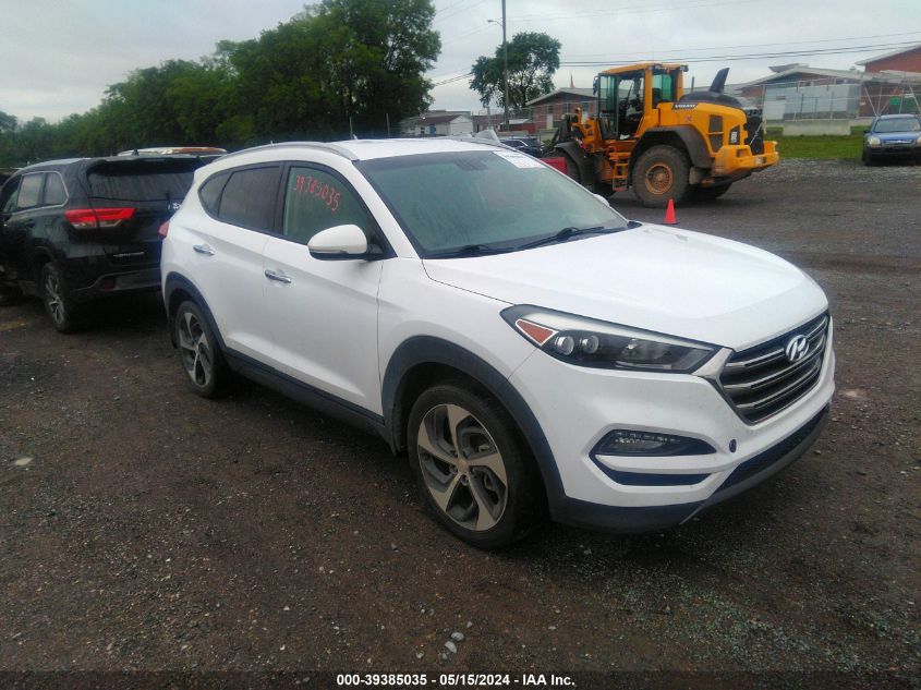 2016 Hyundai Tucson Limited VIN: KM8J3CA23GU026457 Lot: 39385035