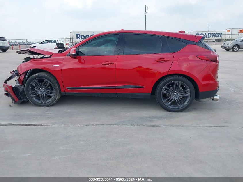 2021 Acura Rdx A-Spec Package VIN: 5J8TC1H67ML013434 Lot: 39385041