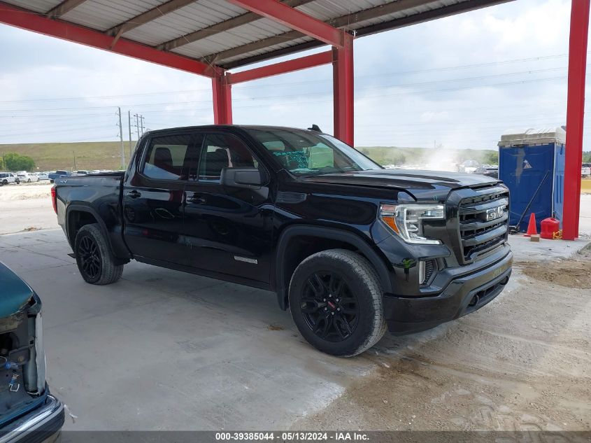 2021 GMC Sierra 1500 4Wd Short Box Elevation With 3Vl VIN: 3GTP9GEK2MG477425 Lot: 39385044