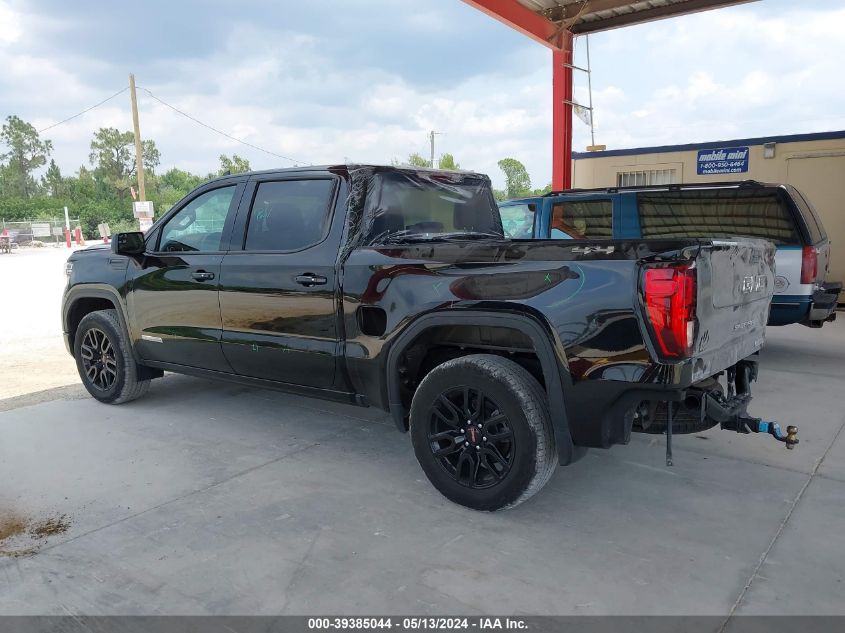 2021 GMC Sierra 1500 4Wd Short Box Elevation With 3Vl VIN: 3GTP9GEK2MG477425 Lot: 39385044