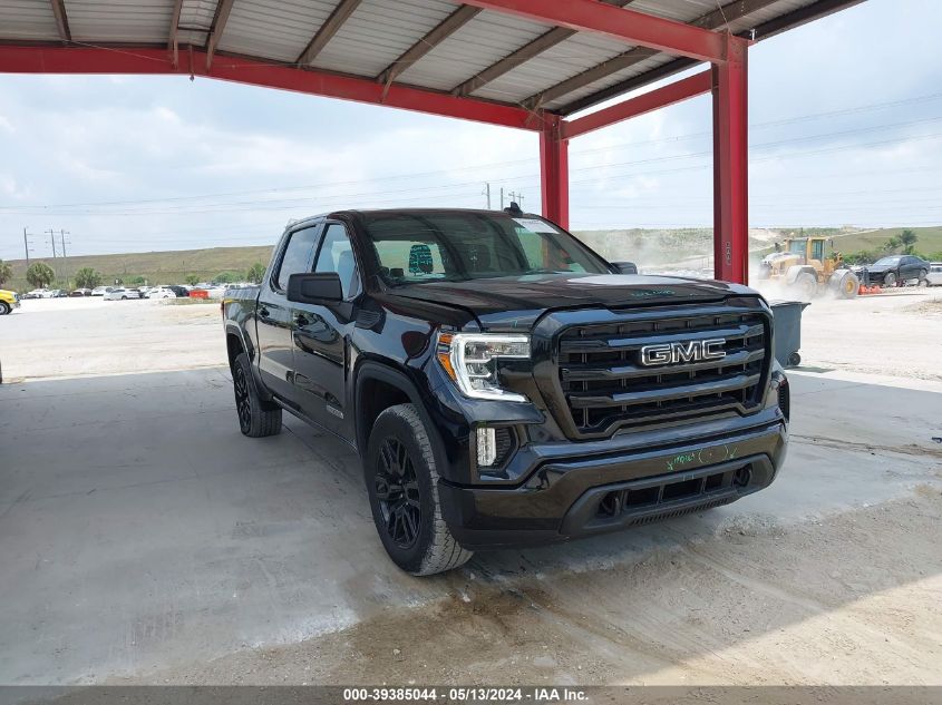 2021 GMC Sierra 1500 4Wd Short Box Elevation With 3Vl VIN: 3GTP9GEK2MG477425 Lot: 39385044