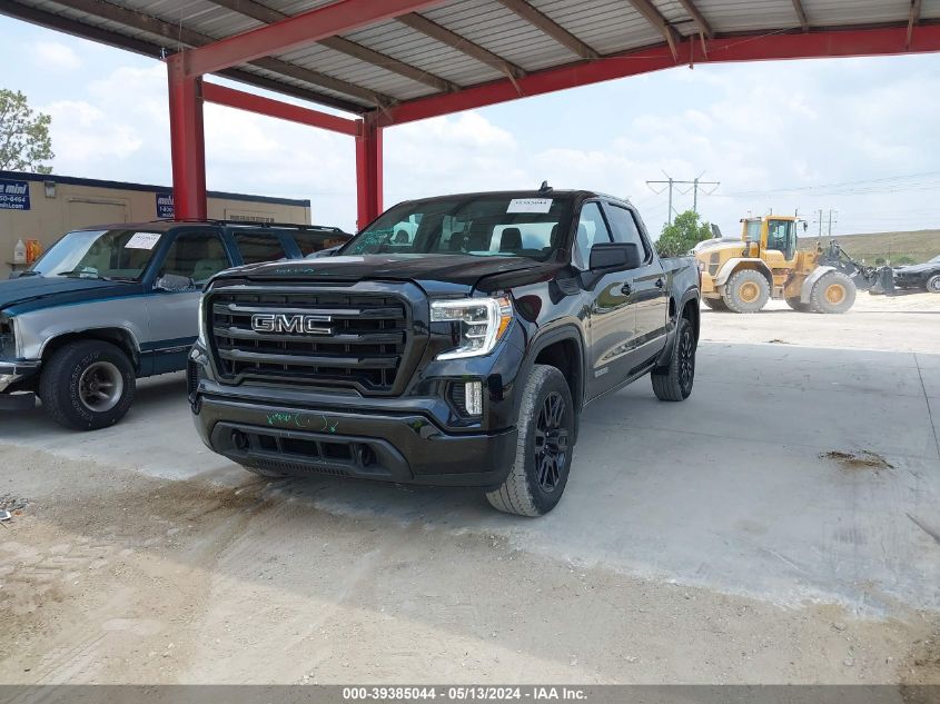 2021 GMC Sierra 1500 4Wd Short Box Elevation With 3Vl VIN: 3GTP9GEK2MG477425 Lot: 39385044