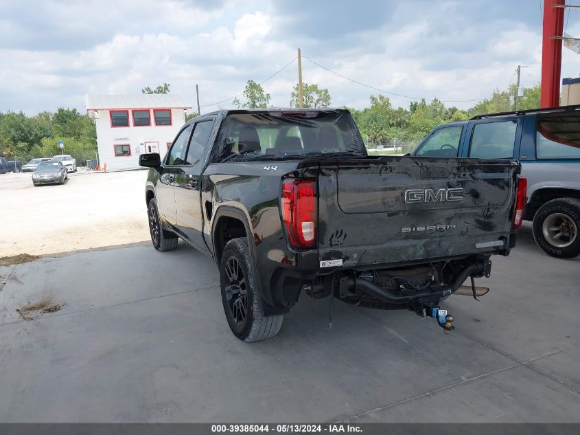 2021 GMC Sierra 1500 4Wd Short Box Elevation With 3Vl VIN: 3GTP9GEK2MG477425 Lot: 39385044