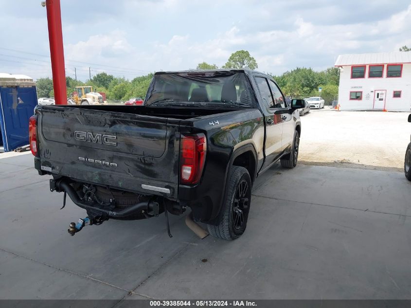 2021 GMC Sierra 1500 4Wd Short Box Elevation With 3Vl VIN: 3GTP9GEK2MG477425 Lot: 39385044