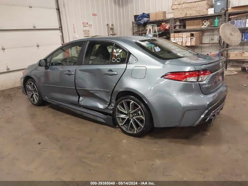 2020 Toyota Corolla Se VIN: 5YFP4RCE7LP011537 Lot: 39385048