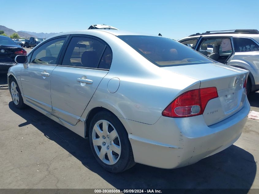 2006 Honda Civic Lx VIN: 1HGFA16536L073081 Lot: 39385059