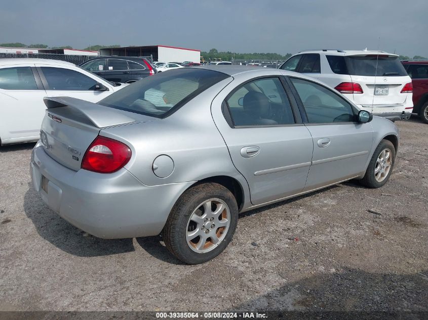 2005 Dodge Neon Sxt VIN: 1B3ES56C05D196733 Lot: 39385064