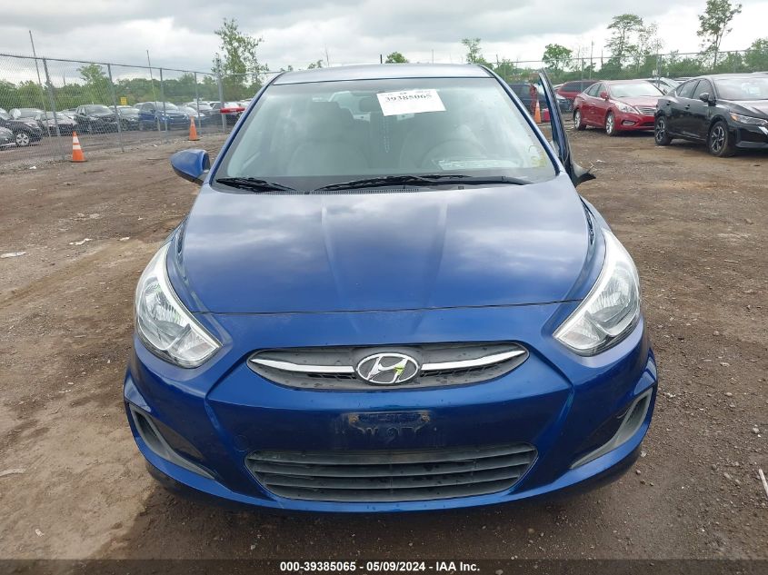 2016 Hyundai Accent Se VIN: KMHCT4AE0GU116108 Lot: 39385065