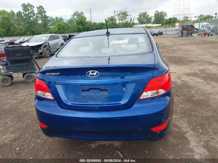 2016 Hyundai Accent Se VIN: KMHCT4AE0GU116108 Lot: 39385065