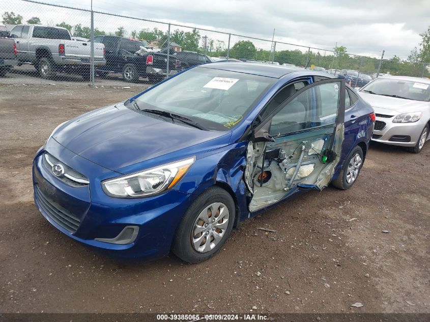 2016 Hyundai Accent Se VIN: KMHCT4AE0GU116108 Lot: 39385065