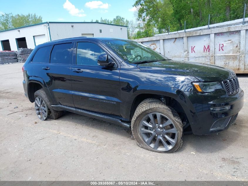 2019 Jeep Grand Cherokee High Altitude 4X4 VIN: 1C4RJFCGXKC540098 Lot: 39385067