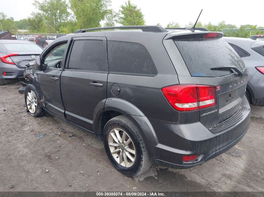 2015 Dodge Journey Sxt VIN: 3C4PDCBG0FT737712 Lot: 39385074