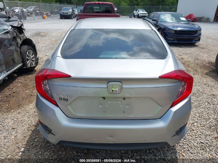 2016 Honda Civic Lx VIN: 19XFC2F52GE068933 Lot: 39385081