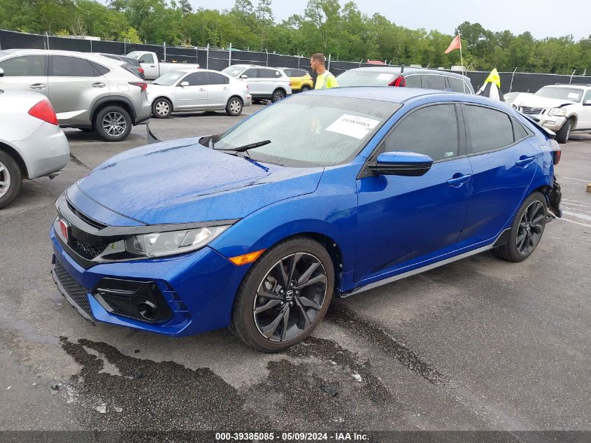 2017 Honda Civic Sport VIN: SHHFK7H45HU411443 Lot: 39385085