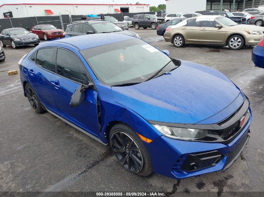 2017 Honda Civic Sport VIN: SHHFK7H45HU411443 Lot: 39385085