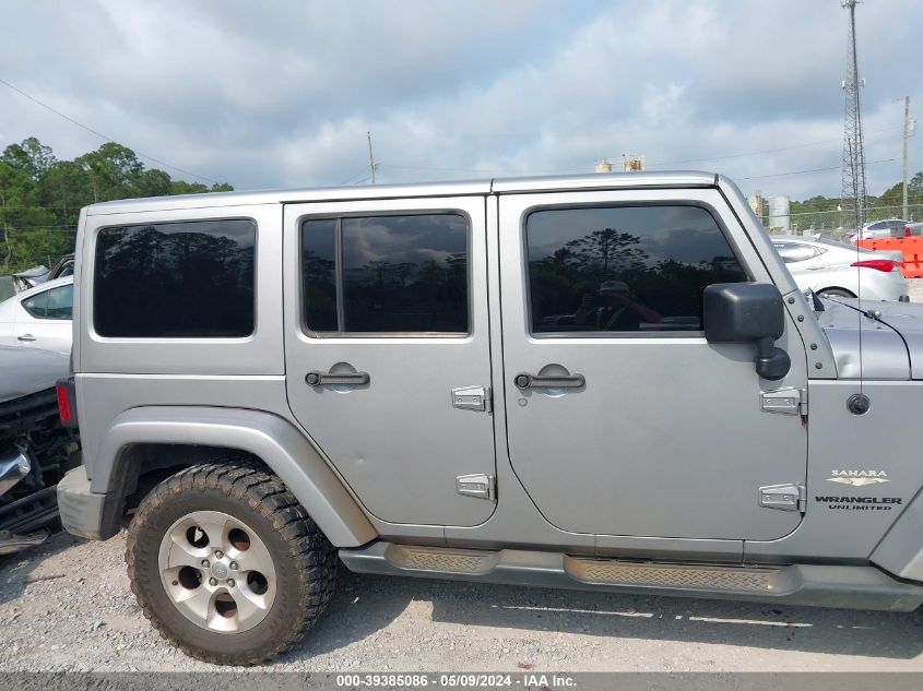 2015 Jeep Wrangler Unlimited Sahara VIN: 1C4BJWEG5FL684534 Lot: 39385086