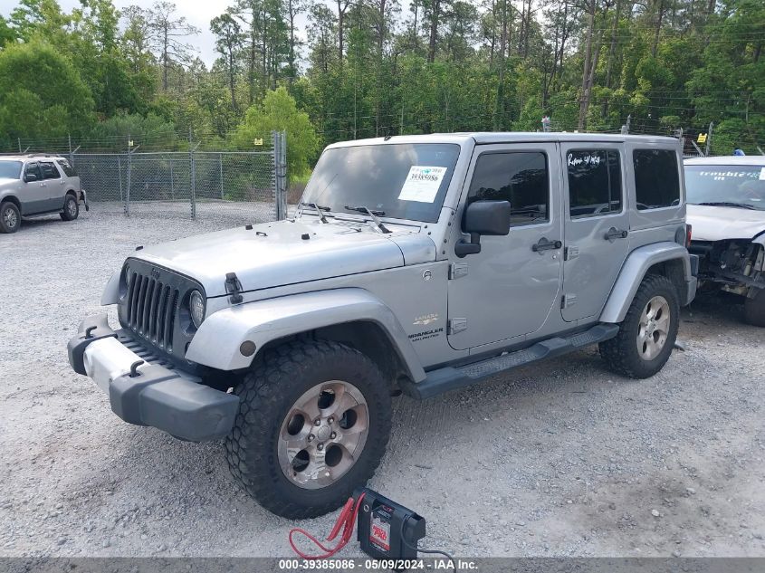 2015 Jeep Wrangler Unlimited Sahara VIN: 1C4BJWEG5FL684534 Lot: 39385086