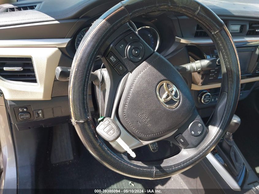 2014 Toyota Corolla Le Eco Plus VIN: 5YFBPRHEXEP111886 Lot: 39385094
